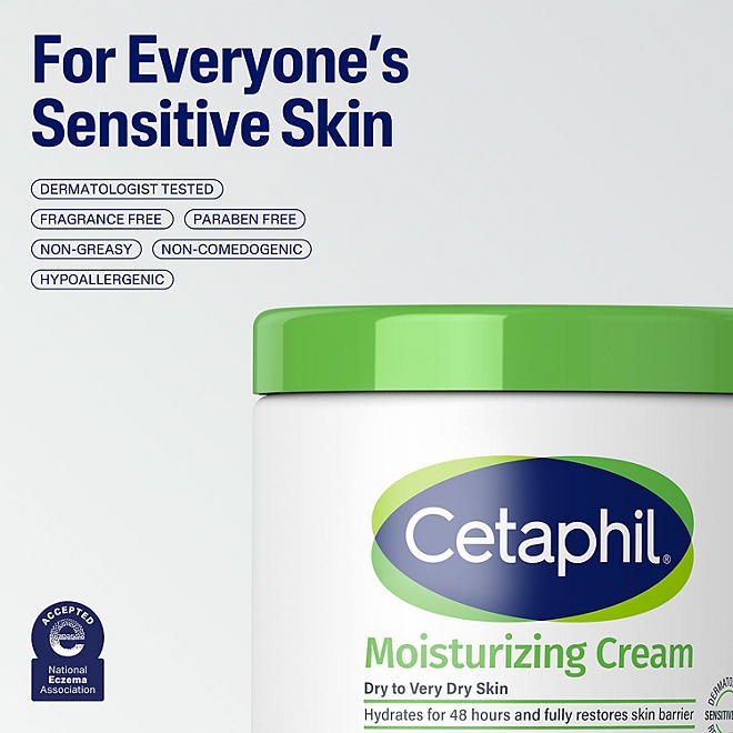 Cetaphil Moisturizing Cream, 16 oz., 2 pk. - Image 7