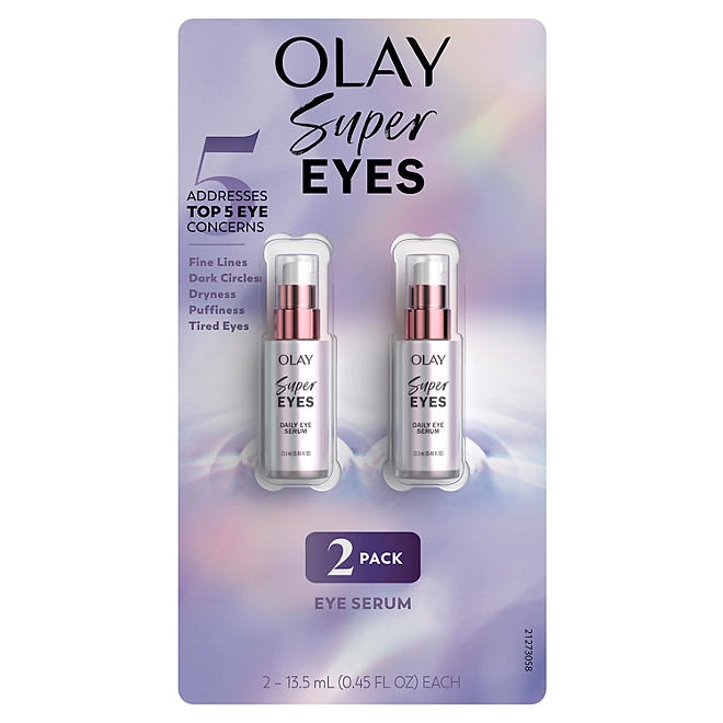 Olay Super Eyes, Daily Eye Serum, 0.45 fl. oz., 2pk. - Image 10
