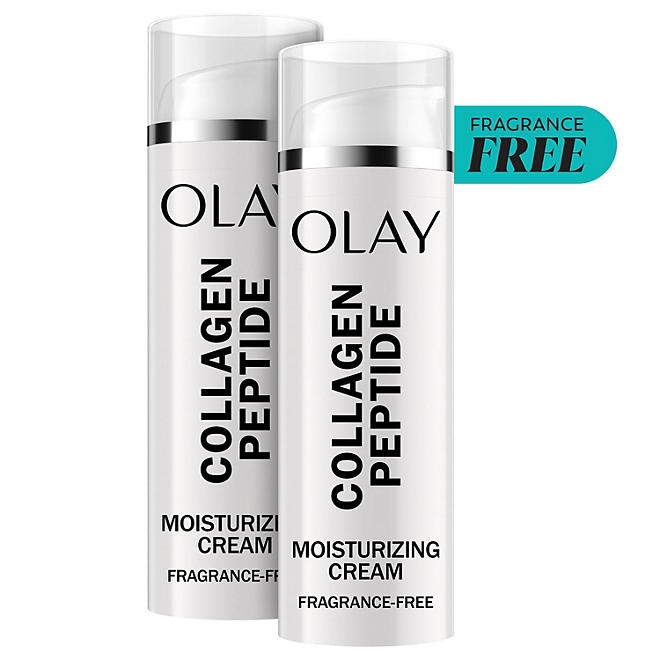 Olay Collagen Peptide Facial Moisture Cream, 1.7 fl. oz., 2 pk. - Image 2