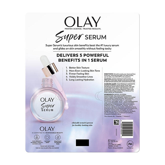 Olay Super Serum, 1 fl. oz., 2 pk. - Image 10