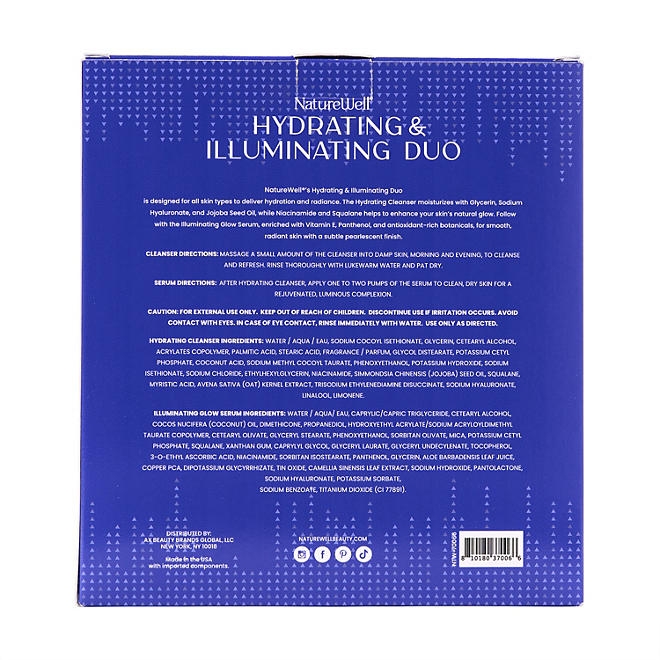 NatureWell Hydrating Cleanser & Serum Kit - Image 3