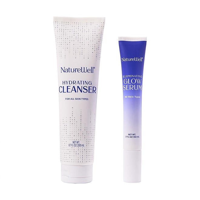 NatureWell Hydrating Cleanser & Serum Kit - Image 4