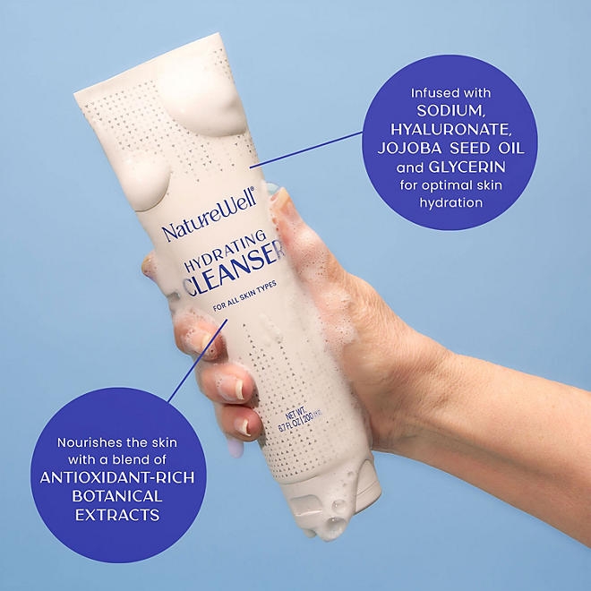 NatureWell Hydrating Cleanser & Serum Kit - Image 7