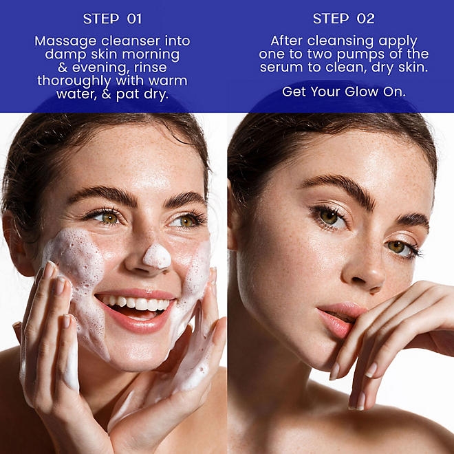 NatureWell Hydrating Cleanser & Serum Kit - Image 8