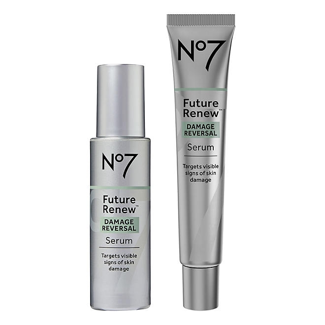 No7 Future Renew Damage Reversal Facial Serum Kit - Image 2