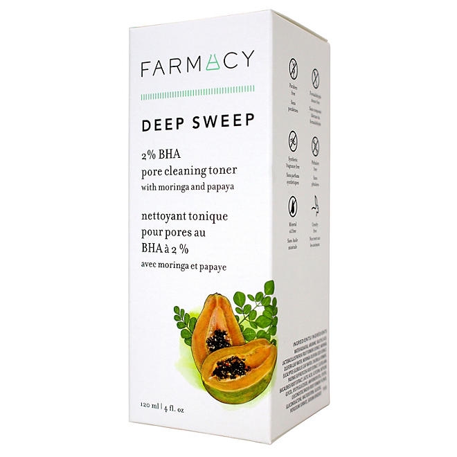 Farmacy Deep Sweep 2% BHA Pore Cleaning Toner, 4 fl. oz. - Image 4