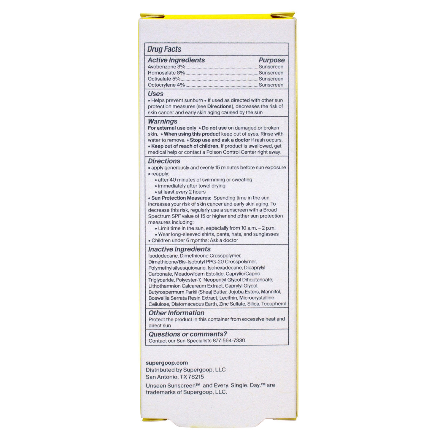 Supergoop Unseen Sunscreen, SPF 40, 1.7 oz. - Image 4