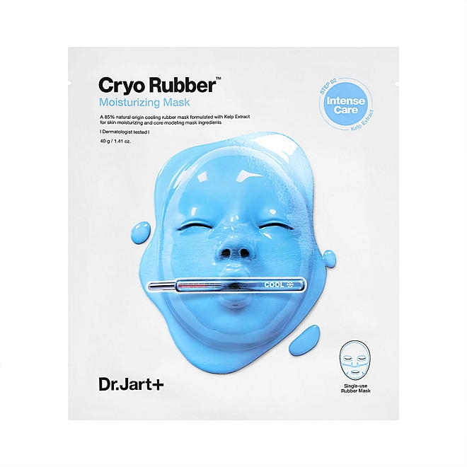 Dr. Jart+ Cryo Rubber with Moisturizing Hyaluronic Acid Face Mask, 1.4 oz., 2 pk. - Image 4