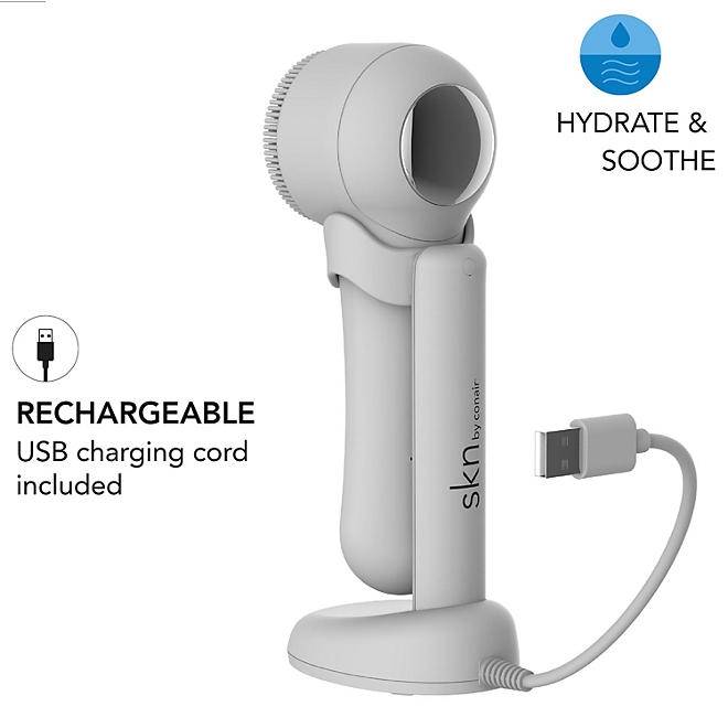 skn by conair CryoAdvanced Silicone Facial Brush, SFB12CRX - Image 4