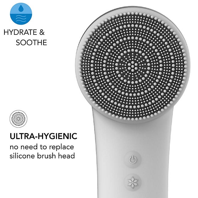 skn by conair CryoAdvanced Silicone Facial Brush, SFB12CRX - Image 5