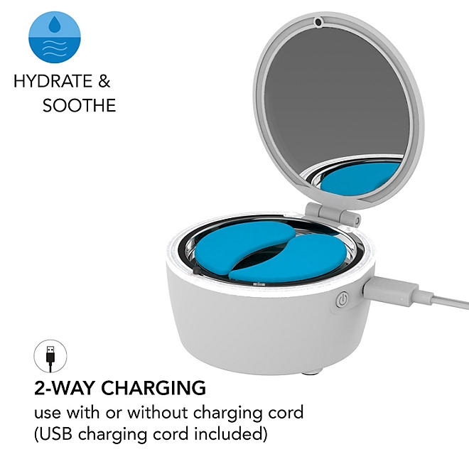 skn by conair Cool Beanz Reusable Under-Eye Gel Patches, FP01 - Image 7