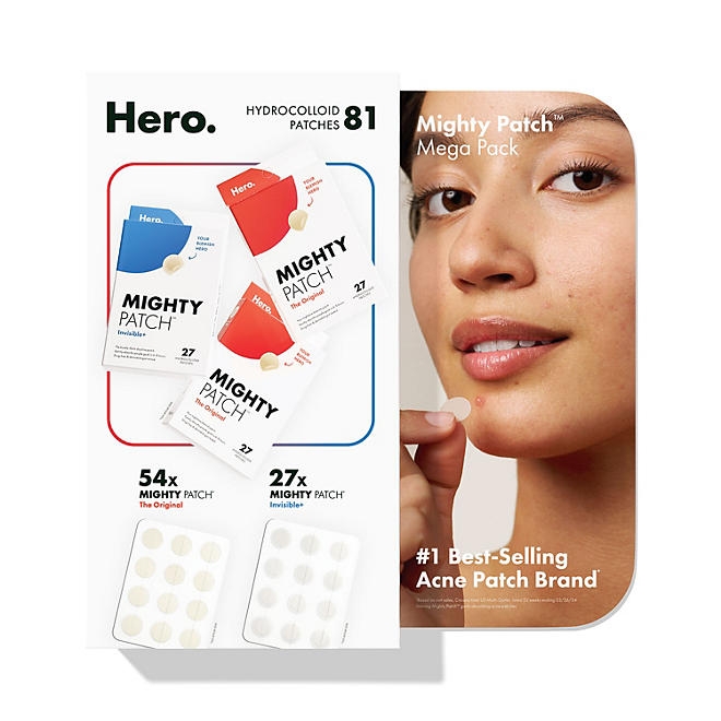 Hero Cosmetics Mighty Patch Mega Pack, 81 ct. - Image 2