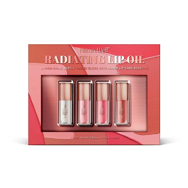 NatureWell Radiating Lip Oil, .63 oz., 4 pk. - Image 2