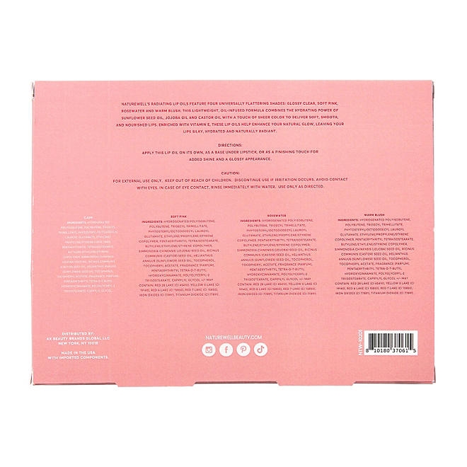 NatureWell Radiating Lip Oil, .63 oz., 4 pk. - Image 8