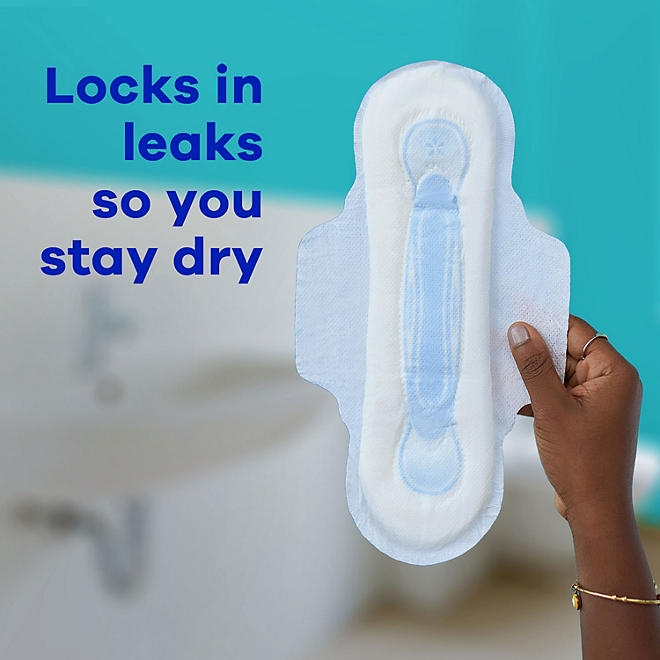 Always Maxi Long Super Pads, Unscented, Size 2, 90 ct. - Image 9