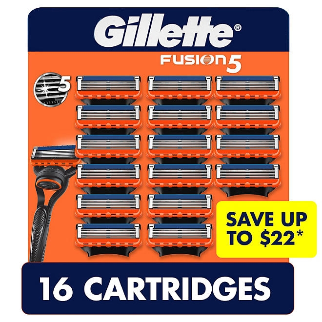 Gillette Fusion5 Men's Razor Cartridges, 16 ct. - Image 2