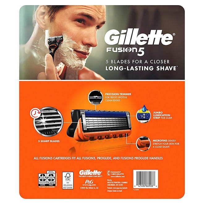Gillette Fusion5 Men's Razor Cartridges, 16 ct. - Image 10
