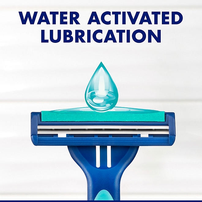 Gillette Sensor2 Plus Lubrastrip Pivoting Head Disposable Razors, 52 ct. - Image 5