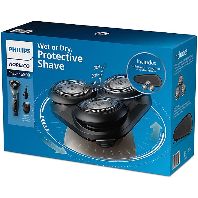 Philips Norelco 6500 Wet & Dry Electric Shaver - Image 2
