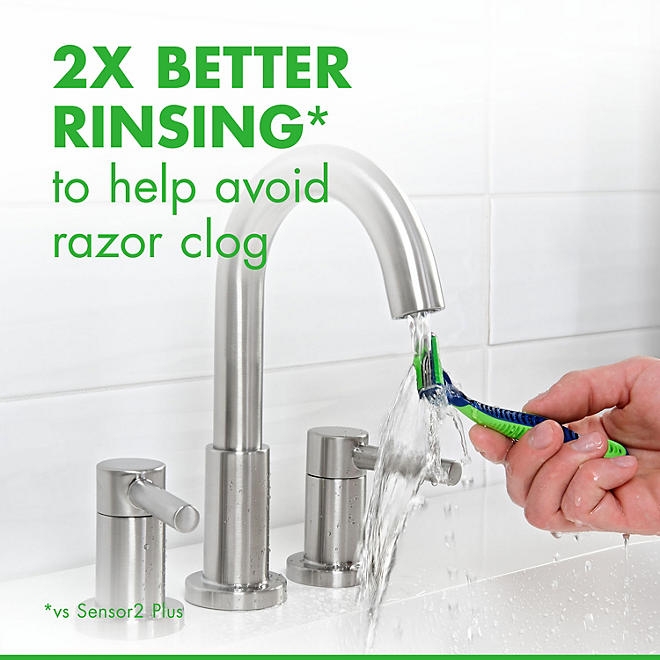 Gillette Sensor3 Sensitive Men's Disposable Razor, 24 ct. - Image 7