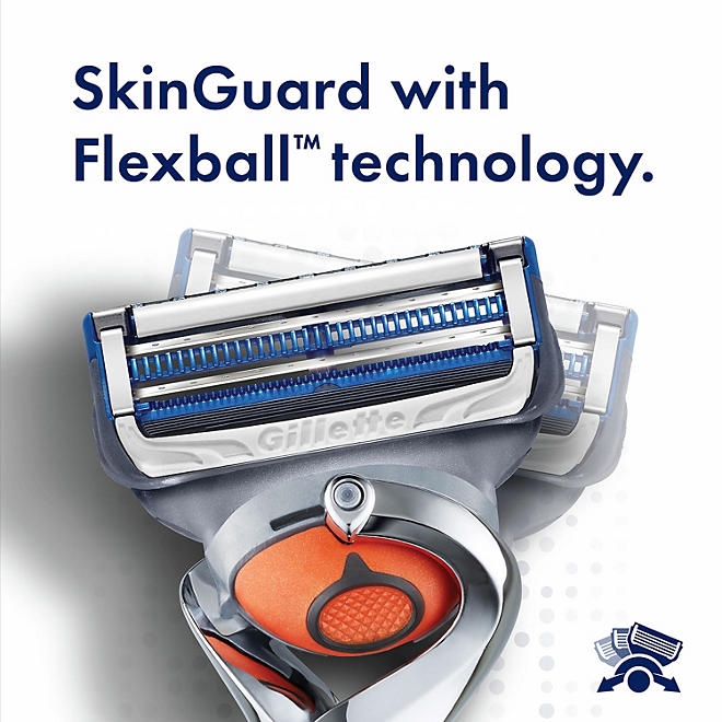 Gillette SkinGuard Power Men's Razor Handle + 13 Cartridges - Image 7