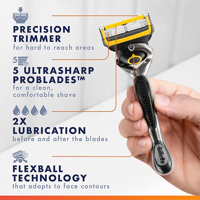 Gillette ProGlide Shield Men's Cartridges, 13 ct. - Image 3