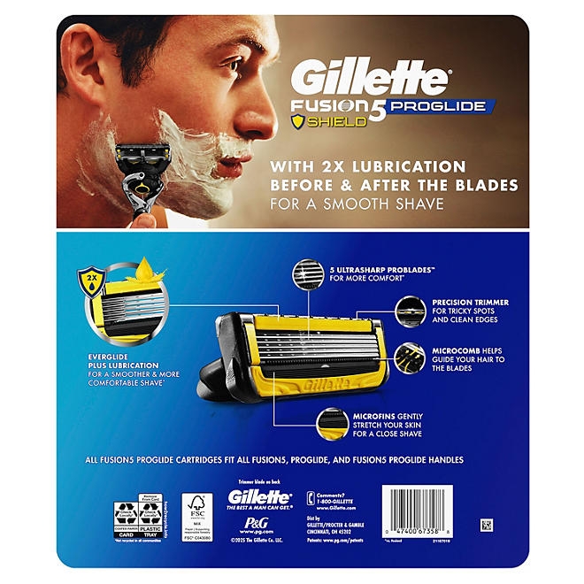 Gillette ProGlide Shield Men's Cartridges, 13 ct. - Image 10
