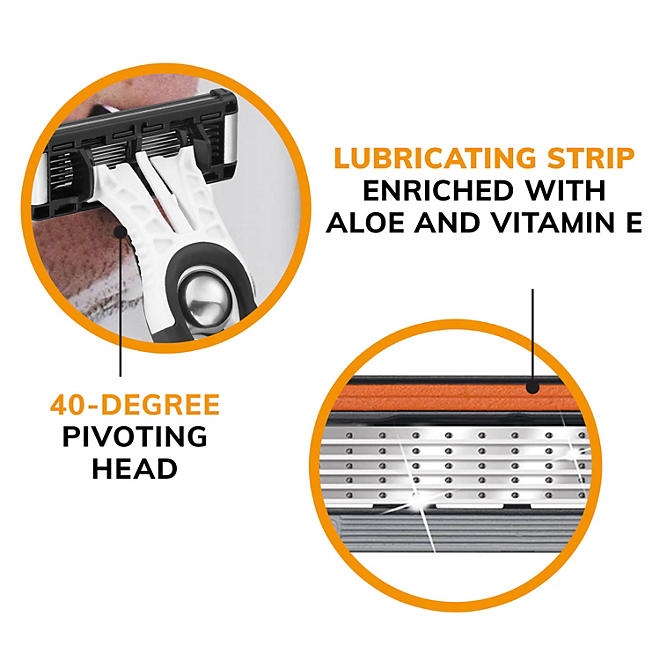 BIC Flex 5 Titanium-Coated Disposable Razor, 5 Blades, 9 ct. - Image 3