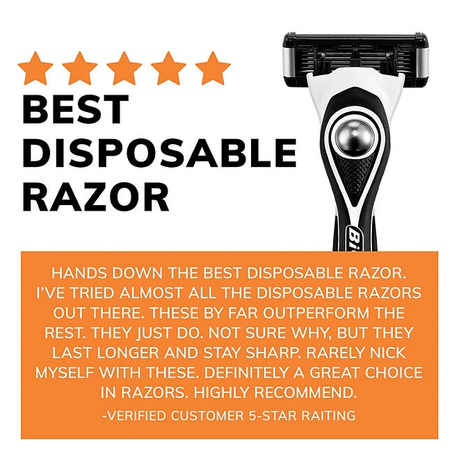 BIC Flex 5 Titanium-Coated Disposable Razor, 5 Blades, 9 ct. - Image 5