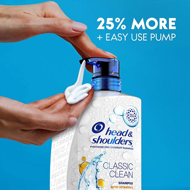Head & Shoulders Classic Clean Anti-Dandruff Shampoo, 38.8 fl. oz. - Image 6