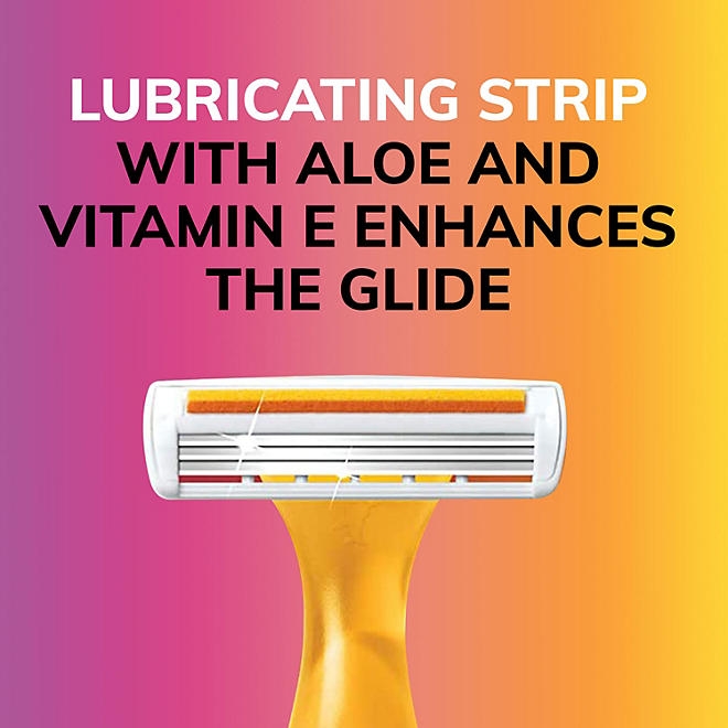 BIC Soleil Color Collection Women's Razors, 3 Blade, 16 ct. - Image 7