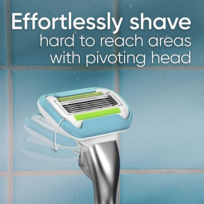 Venus Extra Smooth Women's Razor, 5 Blades, 1 Handle + 11 Cartridges - Image 5