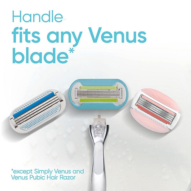 Venus Extra Smooth Women's Razor, 5 Blades, 1 Handle + 11 Cartridges - Image 7