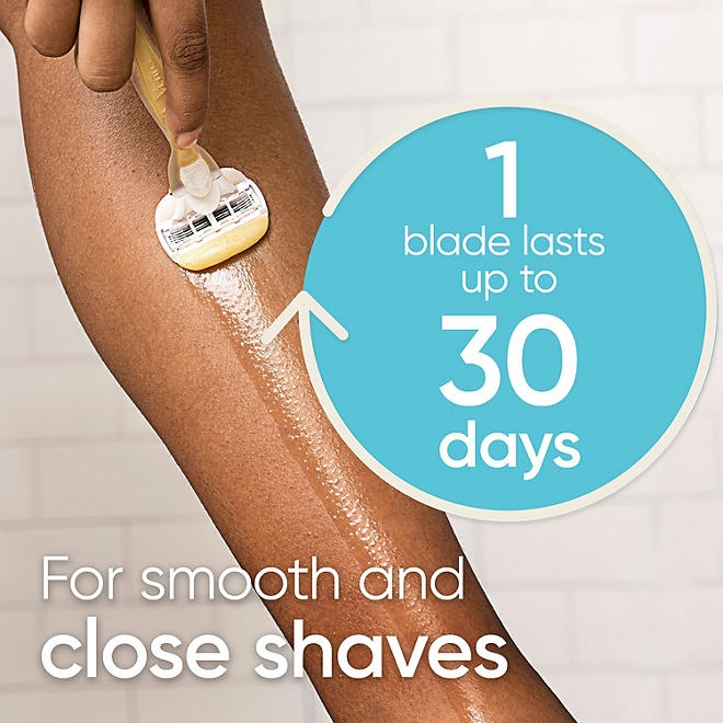 Venus Comfortglide Women's Razor, 5 Blade, Handle + 10 Cartridges - Image 8