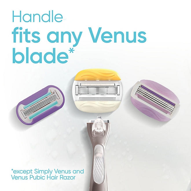 Venus Comfortglide Women's Razor, 5 Blade, Handle + 10 Cartridges - Image 9