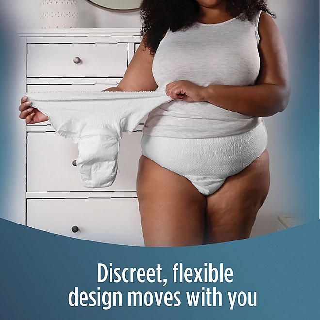 Member's Mark Total Protection Incontinence Underwear for Men and Women, Size - XXL, 48 ct. - Image 7