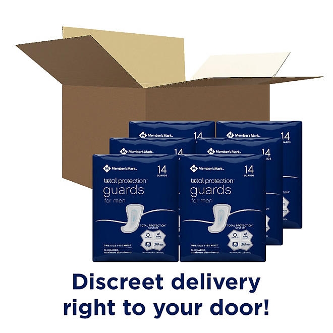 Member's Mark Total Protection Guards for Men, Maximum, 84 ct. - Image 9