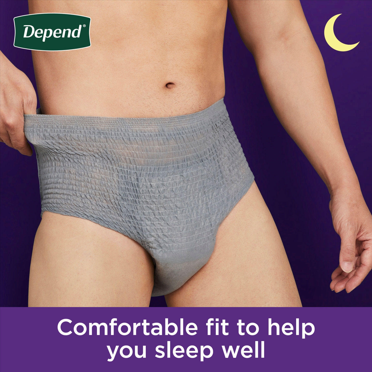 Depend Night Defense Adult Incontinence Underwear for Men - Choose Your Size - Image 5