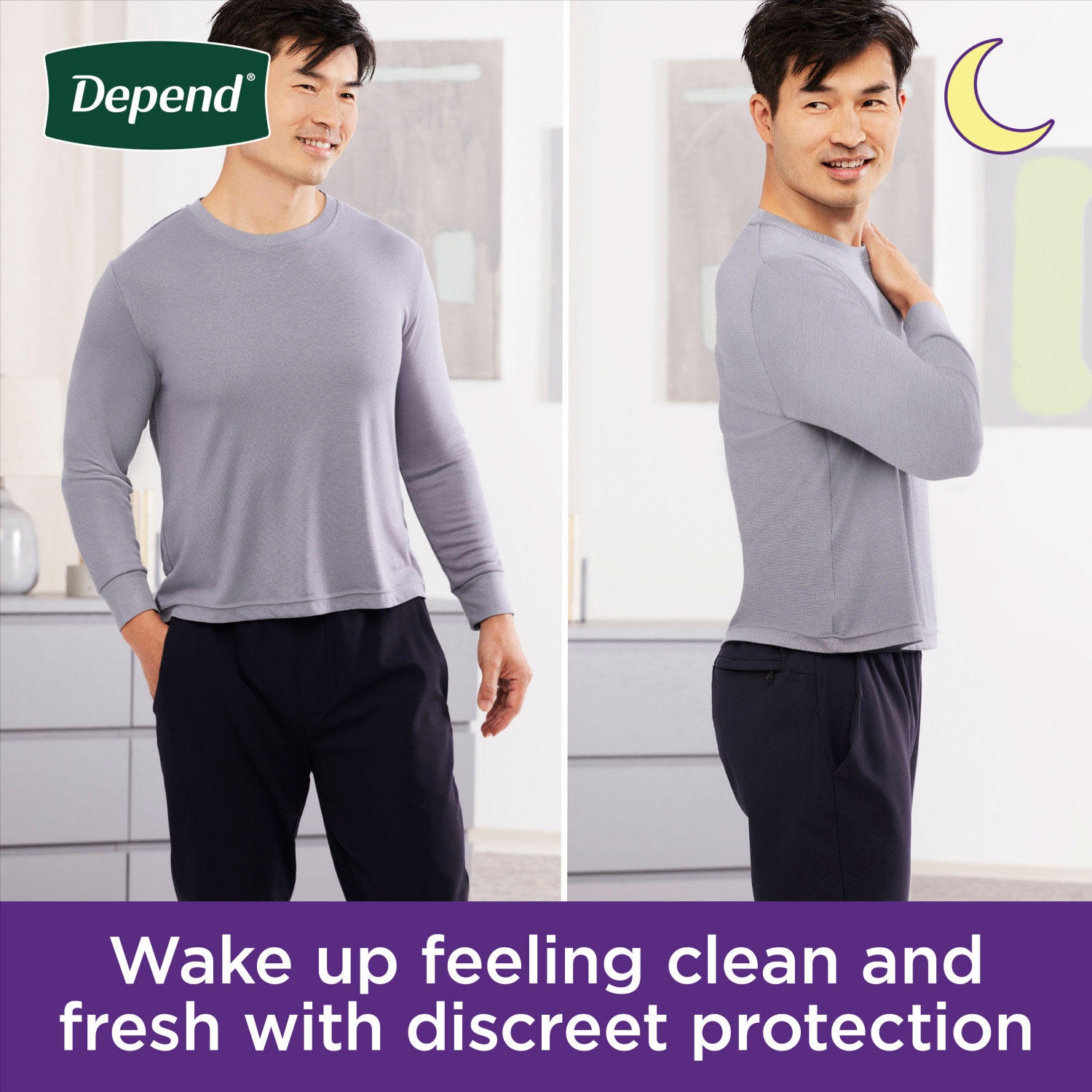 Depend Night Defense Adult Incontinence Underwear for Men - Choose Your Size - Image 8