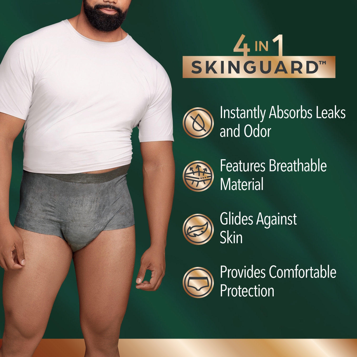Depend Real Fit Incontinence Underwear for Men, Maximum Absorbency, Choose Your Size - Image 10