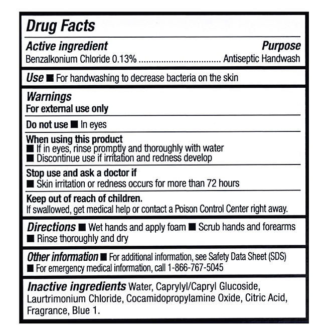 Member's Mark Antibacterial Foaming Hand Soap, 67.6 fl. oz., 2 refills - Image 3