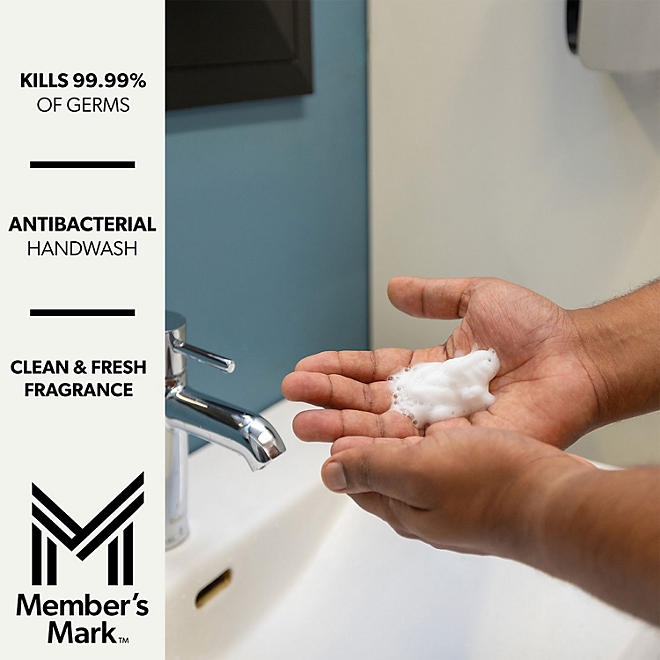 Member's Mark Antibacterial Foaming Hand Soap, 67.6 fl. oz., 2 refills - Image 5