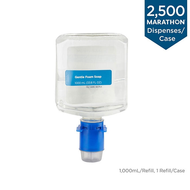 Marathon Gentle Foam Hand Soap Refill, Fragrance-Free (1,000 ml) - Image 5