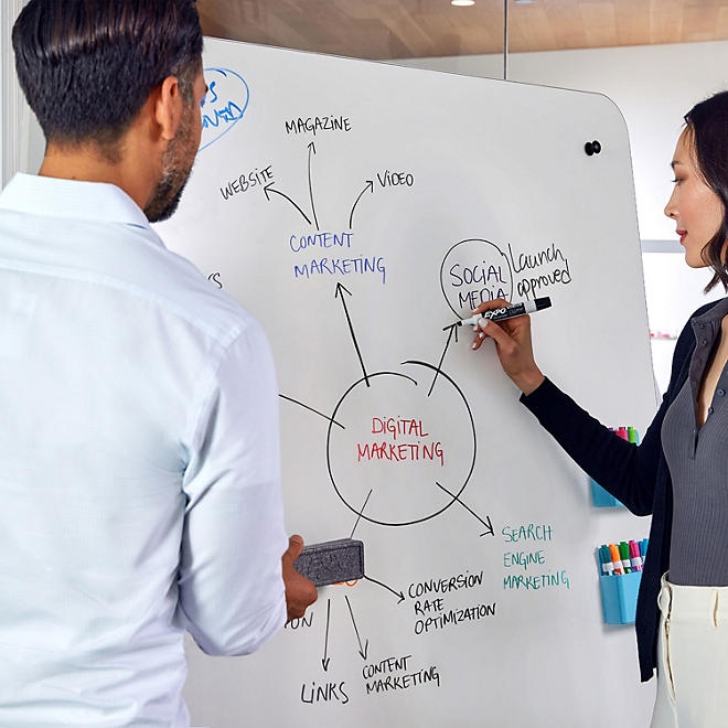 Expo Dry Erase Markers, Assorted Colors, Pack of 18 - Image 4