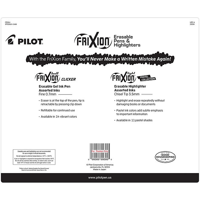 Pilot, FriXion Assorted Gel and Highlighters 12 Pack - Image 7