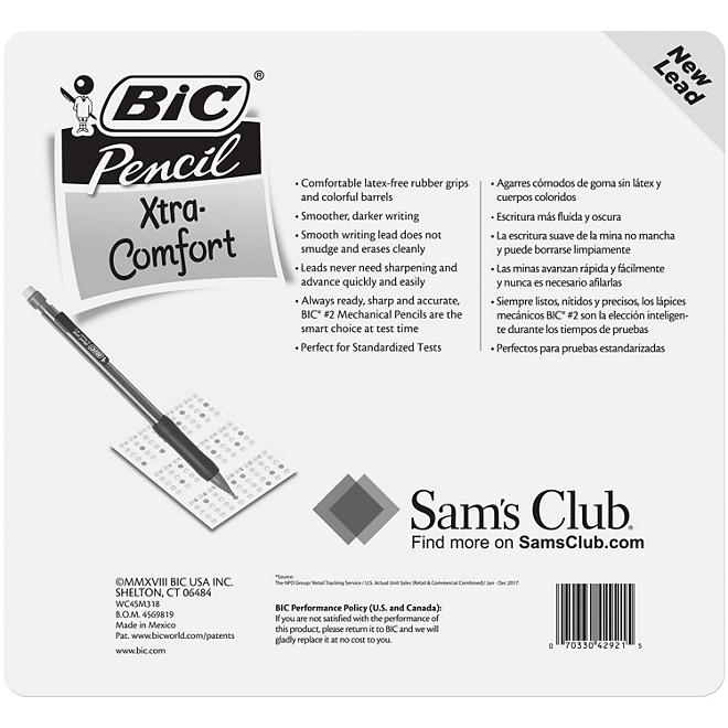 BIC Matic Grip Mechanical Pencil, HB 2, 0.7mm, 32 Pencils - Image 3