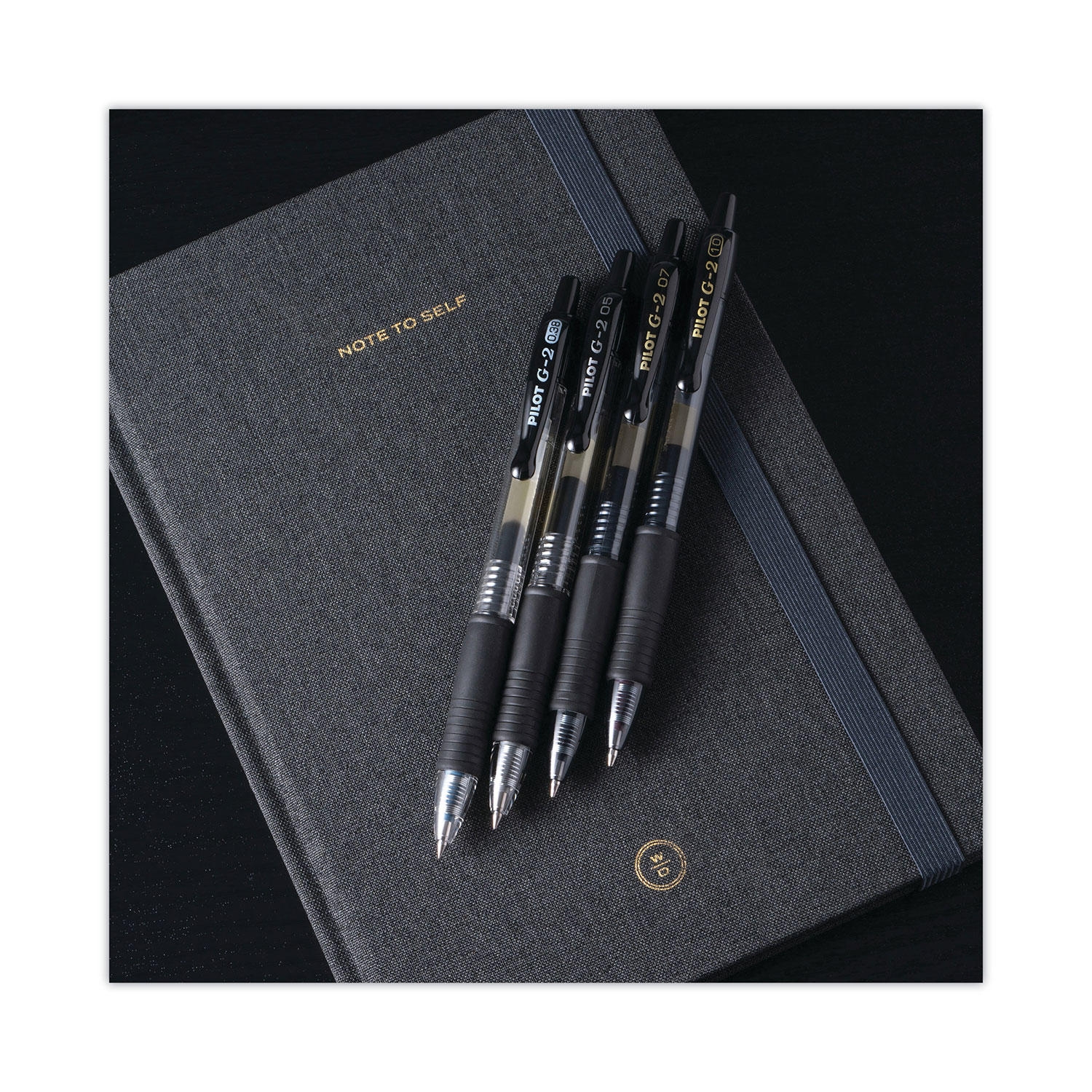 Pilot G2 Retractable Premium Gel Ink Pens, Select Color Bold, 12 ct. - Image 6