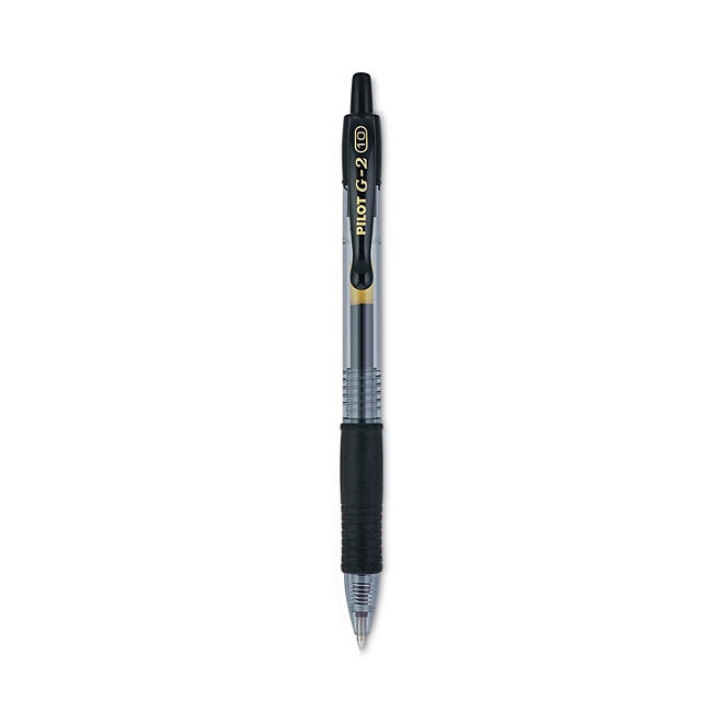 Pilot G2 Retractable Premium Gel Ink Pens, Select Color Bold, 12 ct. - Image 8