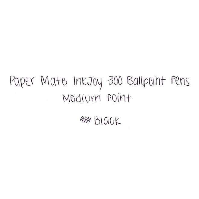 Paper Mate InkJoy 300RT Ballpoint Pen, 1mm, Black, 36pk. - Image 6