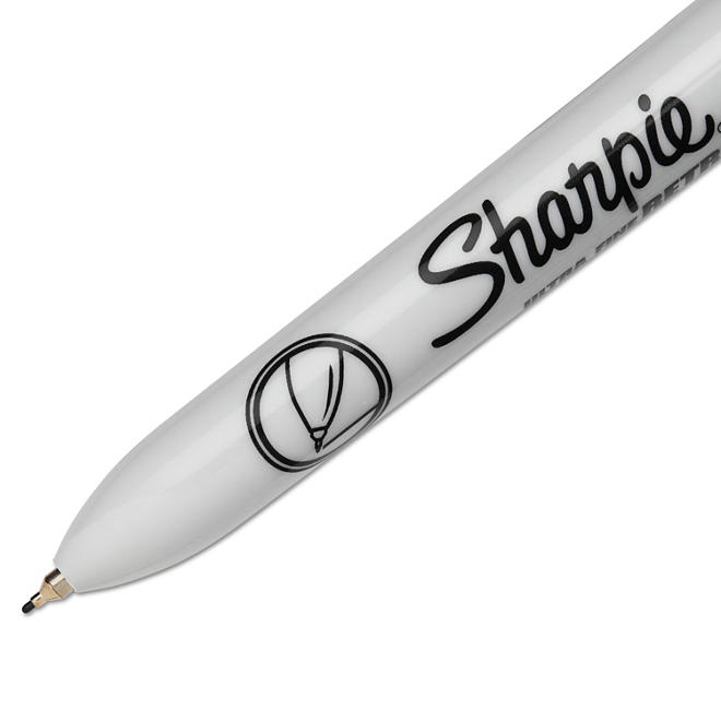 Sharpie Retractable Permanent Markers, Fine Point, Assorted Colors - Image 4